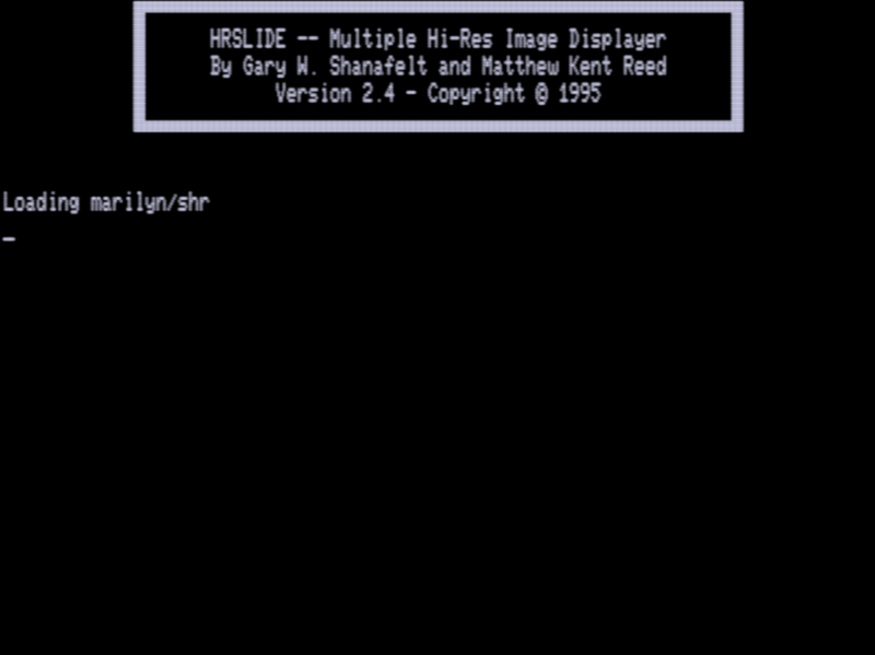 Screen shot